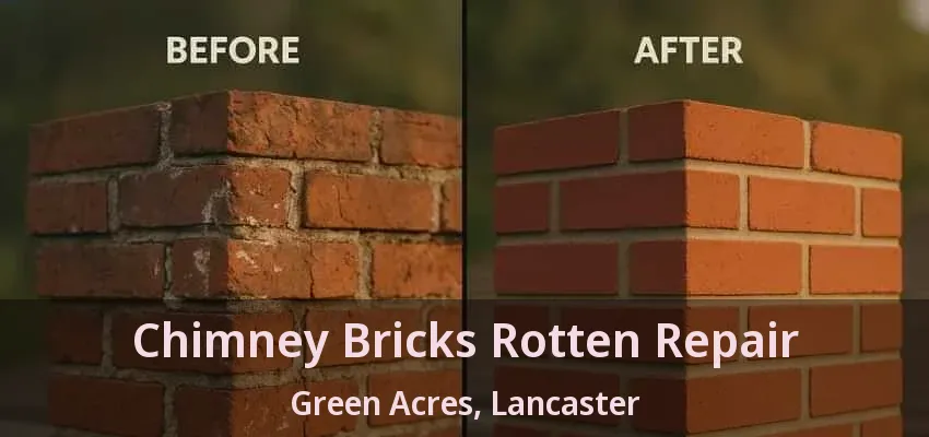 Chimney Bricks Rotten Repair Green Acres, Lancaster - TX