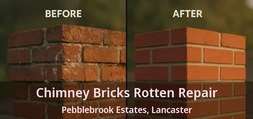Chimney Bricks Rotten Repair Pebblebrook Estates, Lancaster - TX