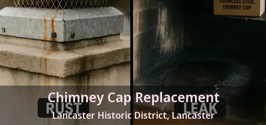 Chimney Cap Replacement Lancaster Historic District, Lancaster - TX