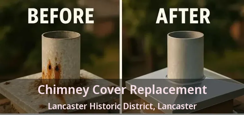 Chimney Cover Replacement Lancaster Historic District, Lancaster - TX