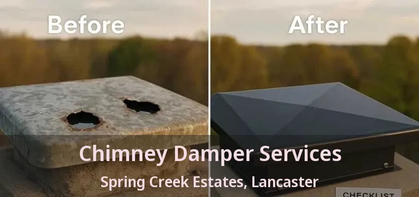 Chimney Damper Services Spring Creek Estates, Lancaster - TX
