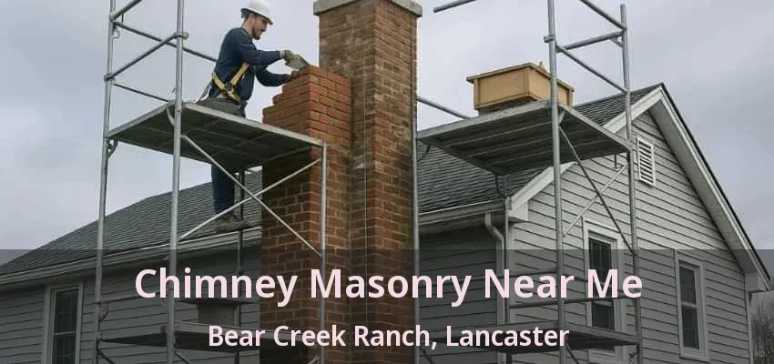 Chimney Masonry Near Me Bear Creek Ranch, Lancaster - TX