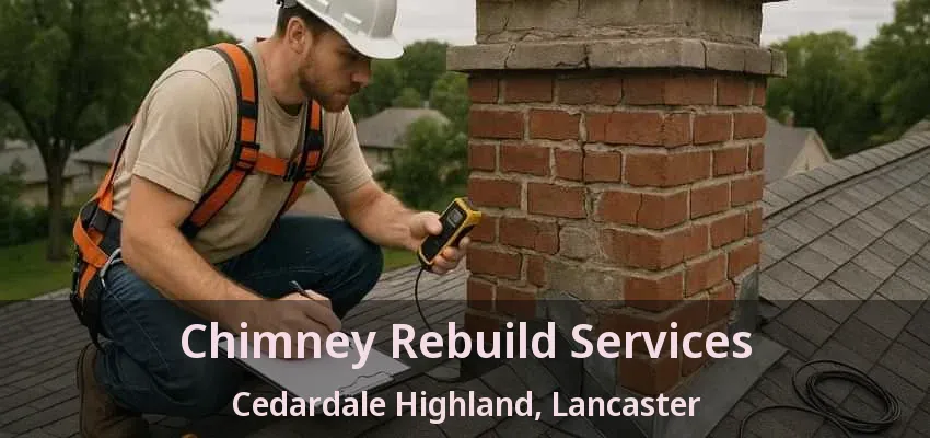 Chimney Rebuild Services Cedardale Highland, Lancaster - TX