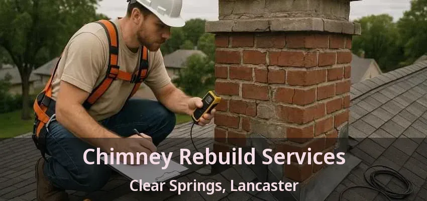Chimney Rebuild Services Clear Springs, Lancaster - TX