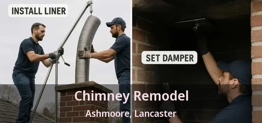 Chimney Remodel Ashmoore, Lancaster - TX