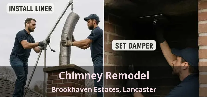Chimney Remodel Brookhaven Estates, Lancaster - TX