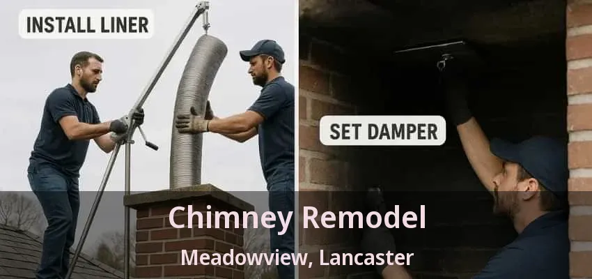 Chimney Remodel Meadowview, Lancaster - TX