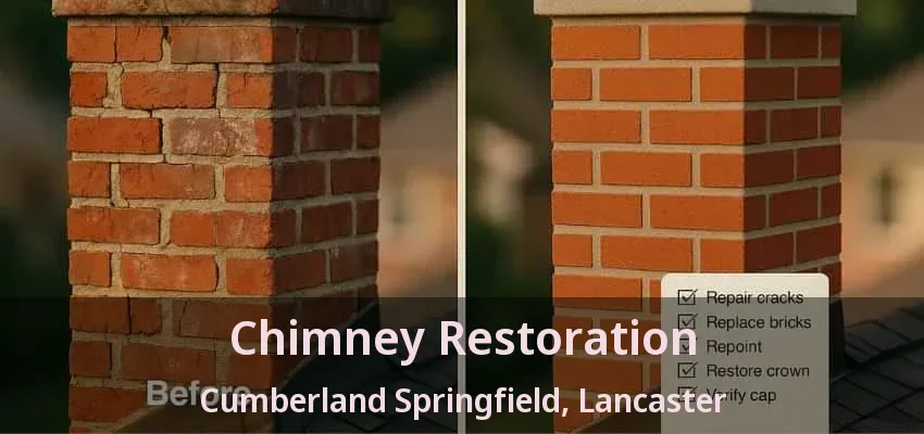 Chimney Restoration Cumberland Springfield, Lancaster - TX