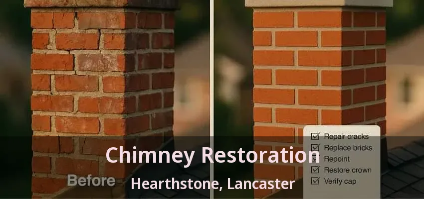 Chimney Restoration Hearthstone, Lancaster - TX