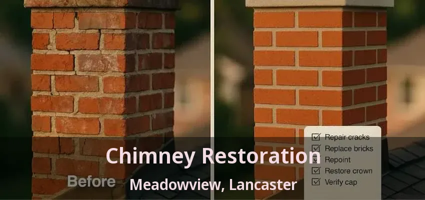 Chimney Restoration Meadowview, Lancaster - TX