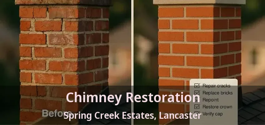 Chimney Restoration Spring Creek Estates, Lancaster - TX