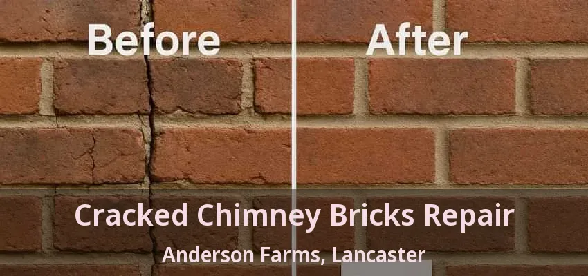 Cracked Chimney Bricks Repair Anderson Farms, Lancaster - TX