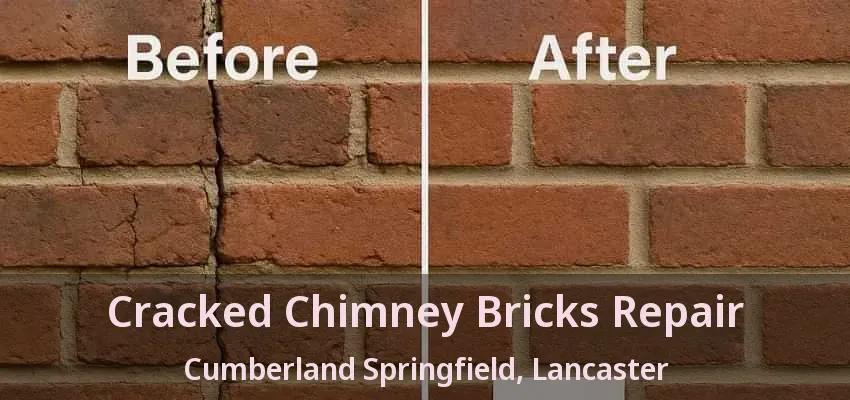 Cracked Chimney Bricks Repair Cumberland Springfield, Lancaster - TX