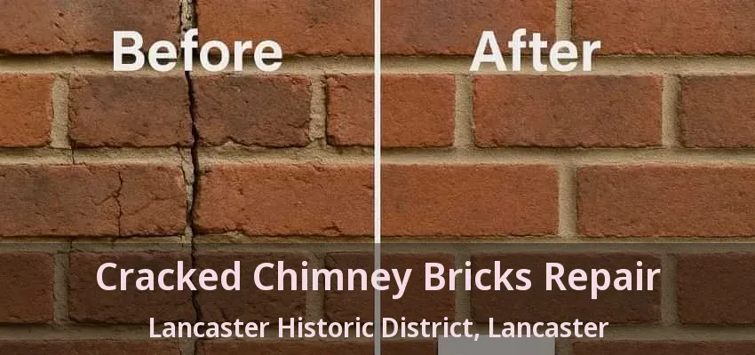 Cracked Chimney Bricks Repair Lancaster Historic District, Lancaster - TX