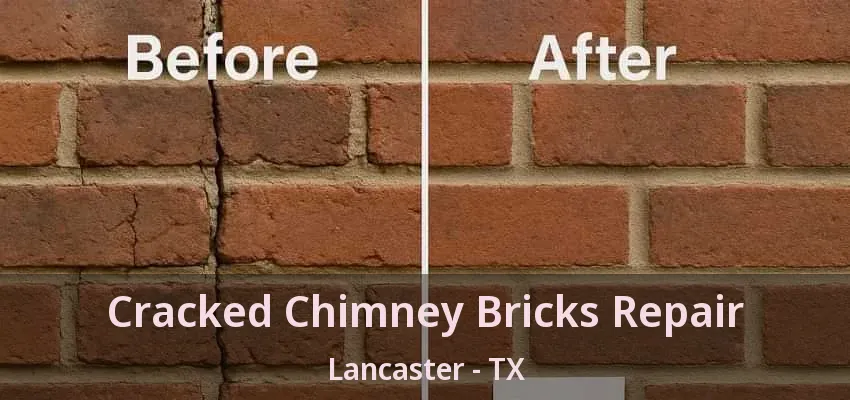 Cracked Chimney Bricks Repair Lancaster - TX