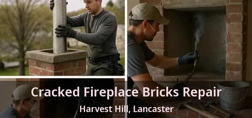 Cracked Fireplace Bricks Repair Harvest Hill, Lancaster - TX
