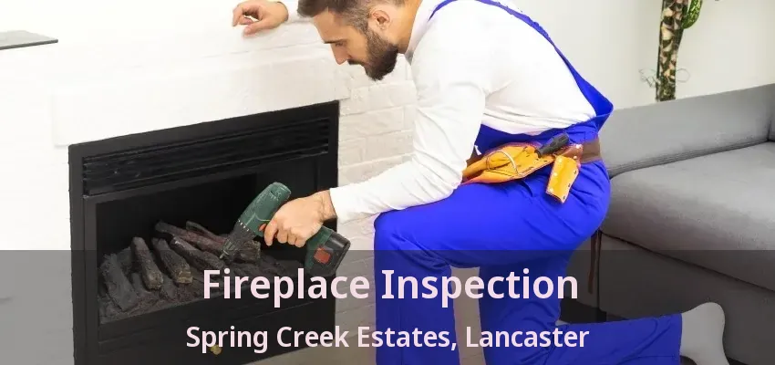 Fireplace Inspection Spring Creek Estates, Lancaster - TX