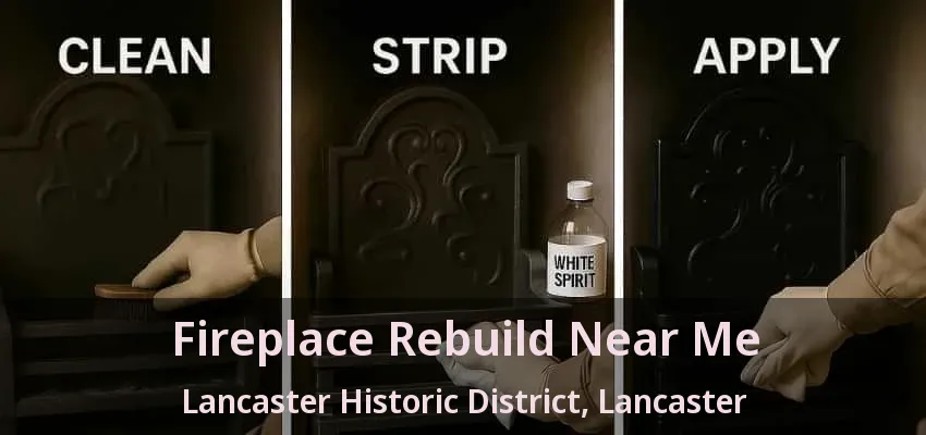 Fireplace Rebuild Near Me Lancaster Historic District, Lancaster - TX