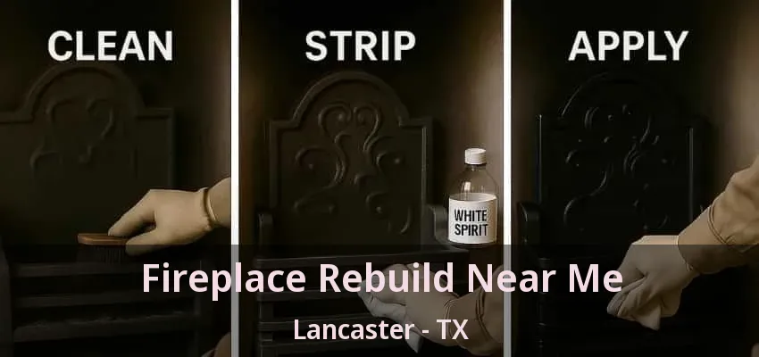 Fireplace Rebuild Near Me Lancaster - TX