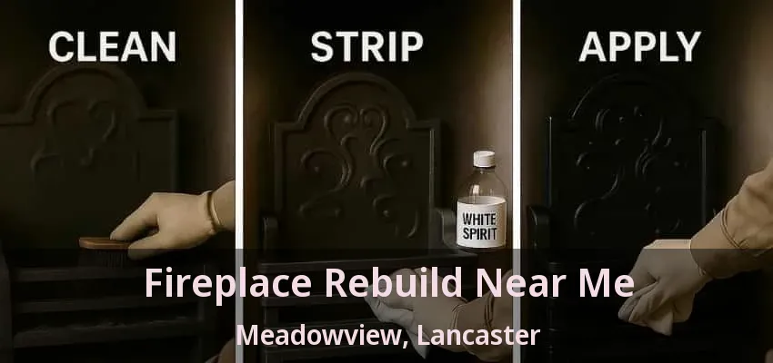 Fireplace Rebuild Near Me Meadowview, Lancaster - TX
