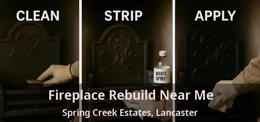 Fireplace Rebuild Near Me Spring Creek Estates, Lancaster - TX