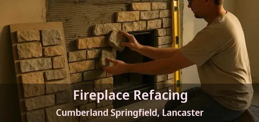 Fireplace Refacing Cumberland Springfield, Lancaster - TX