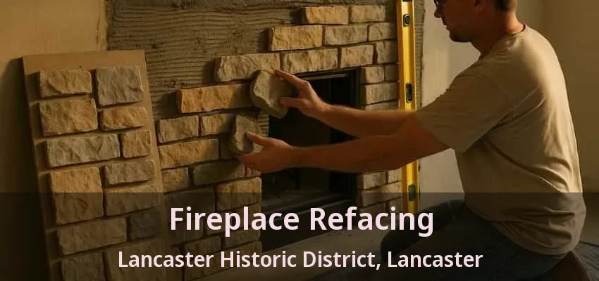 Fireplace Refacing Lancaster Historic District, Lancaster - TX
