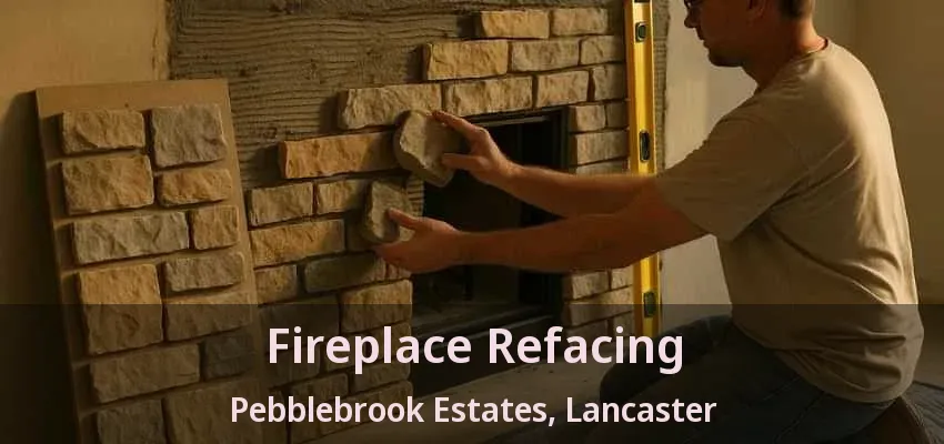 Fireplace Refacing Pebblebrook Estates, Lancaster - TX
