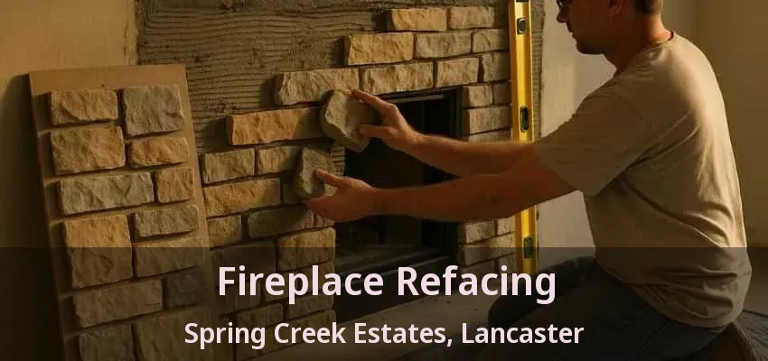 Fireplace Refacing Spring Creek Estates, Lancaster - TX