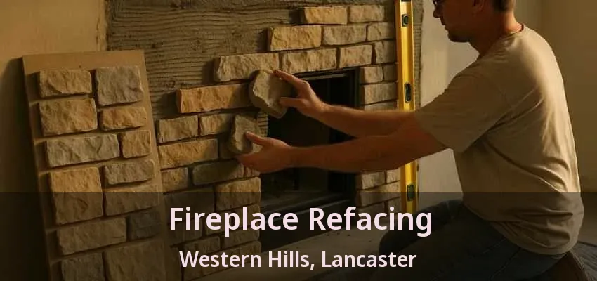 Fireplace Refacing Western Hills, Lancaster - TX