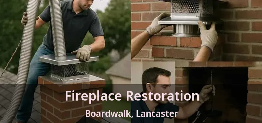 Fireplace Restoration Boardwalk, Lancaster - TX
