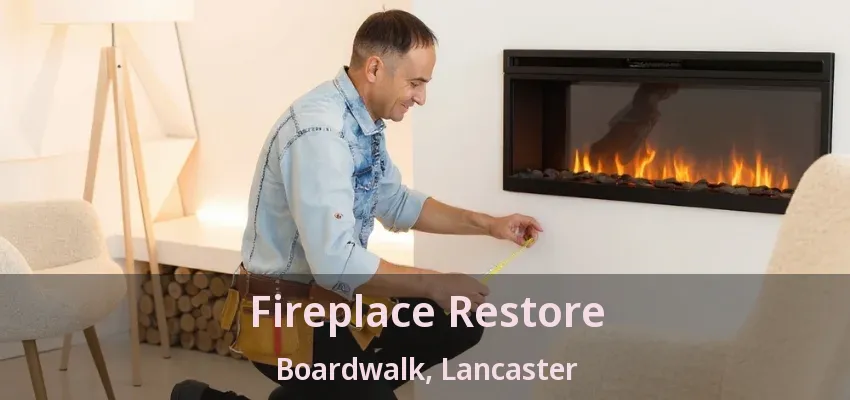 Fireplace Restore Boardwalk, Lancaster - TX