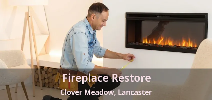 Fireplace Restore Clover Meadow, Lancaster - TX