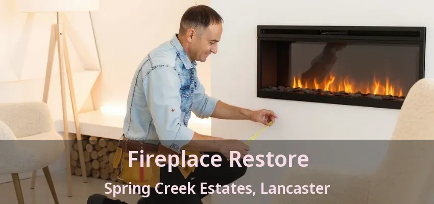 Fireplace Restore Spring Creek Estates, Lancaster - TX