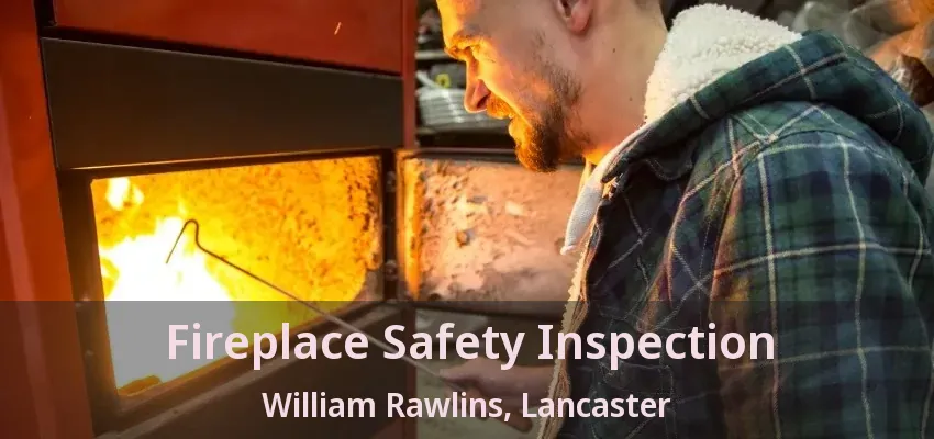 Fireplace Safety Inspection William Rawlins, Lancaster - TX