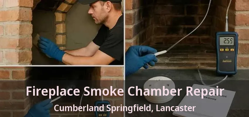 Fireplace Smoke Chamber Repair Cumberland Springfield, Lancaster - TX