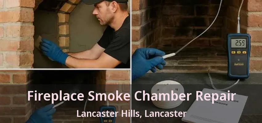 Fireplace Smoke Chamber Repair Lancaster Hills, Lancaster - TX
