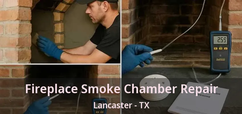 Fireplace Smoke Chamber Repair Lancaster - TX