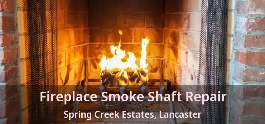 Fireplace Smoke Shaft Repair Spring Creek Estates, Lancaster - TX