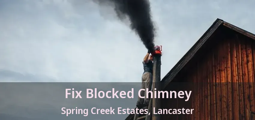 Fix Blocked Chimney Spring Creek Estates, Lancaster - TX
