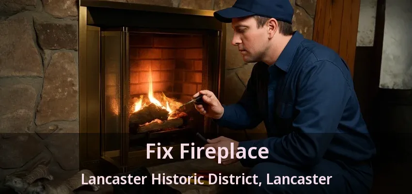 Fix Fireplace Lancaster Historic District, Lancaster - TX