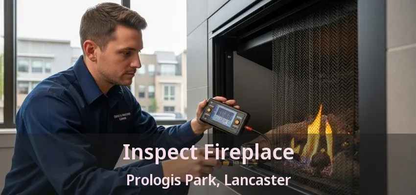 Inspect Fireplace Prologis Park, Lancaster - TX