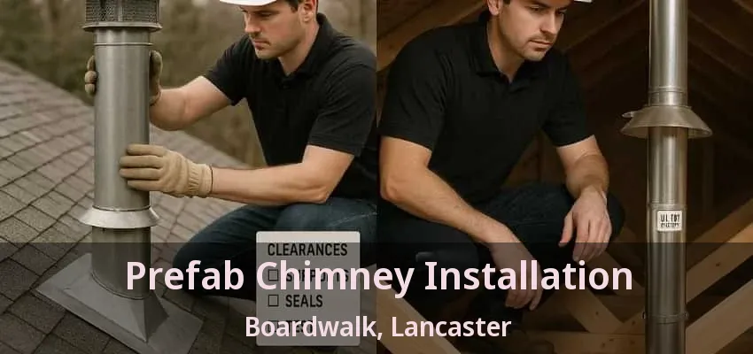 Prefab Chimney Installation Boardwalk, Lancaster - TX