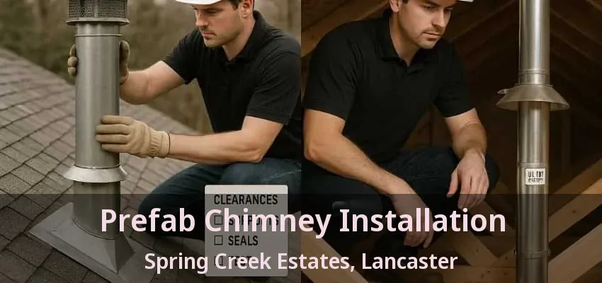 Prefab Chimney Installation Spring Creek Estates, Lancaster - TX