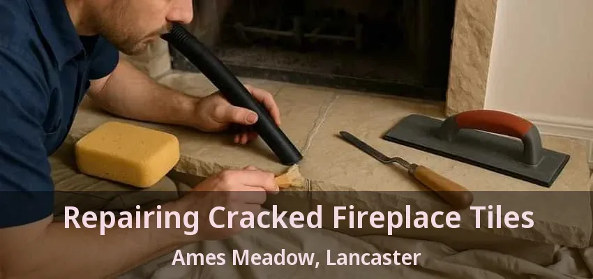 Repairing Cracked Fireplace Tiles Ames Meadow, Lancaster - TX