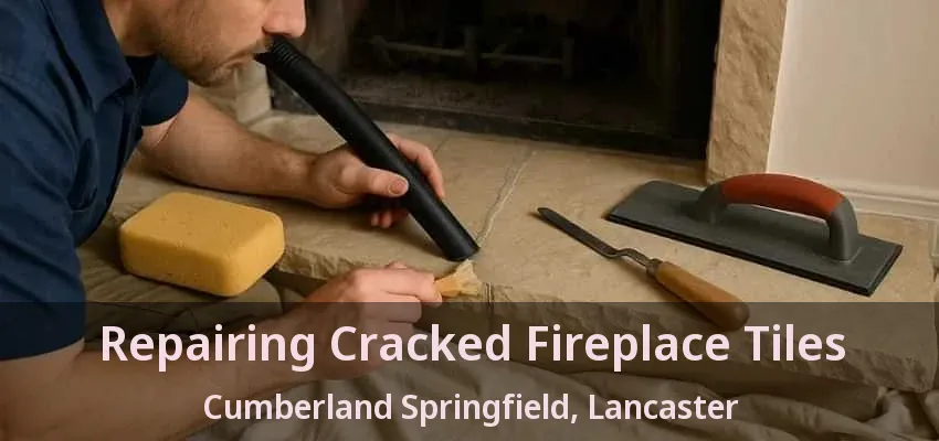 Repairing Cracked Fireplace Tiles Cumberland Springfield, Lancaster - TX