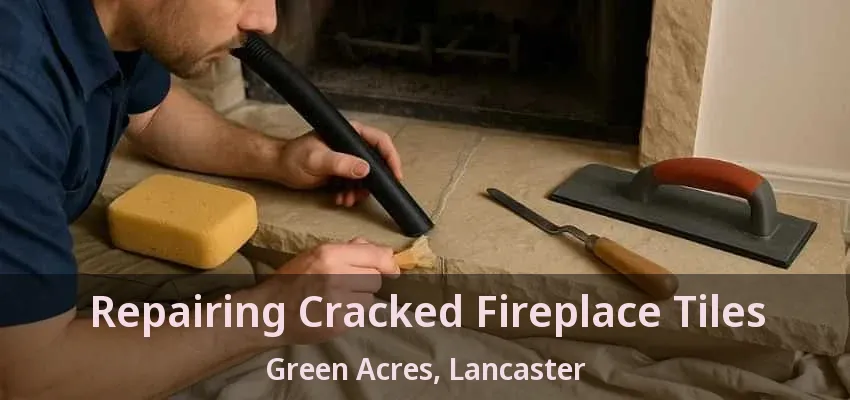 Repairing Cracked Fireplace Tiles Green Acres, Lancaster - TX