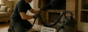Fireplace Smoke Chamber Repair William Rawlins, Lancaster